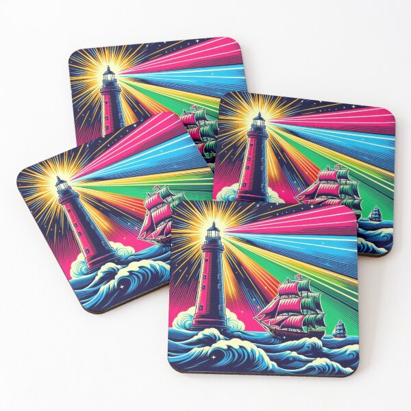 Item preview, "Cosmic Lighthouse Voyage" designed and sold by Dogandesighn.