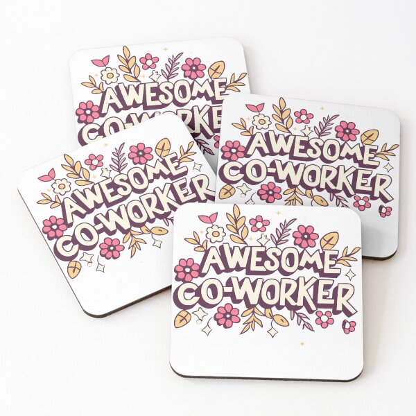 Item preview, Awesome coworker, colleague gift, best coworker gift, office friend designed and sold by OlivedesignsIN.