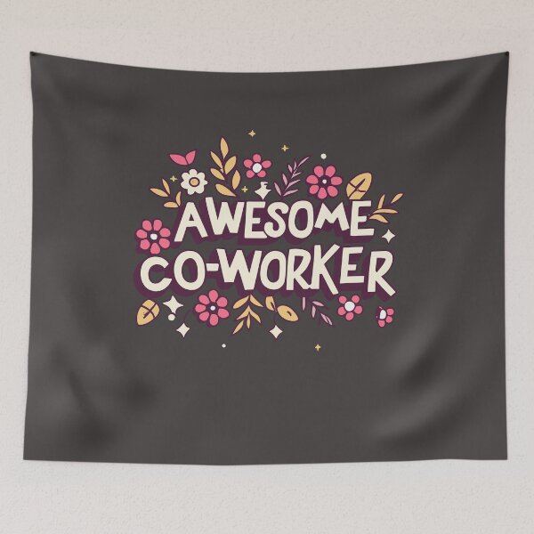 Item preview, Awesome coworker, colleague gift, best coworker gift, office friend designed and sold by OlivedesignsIN.