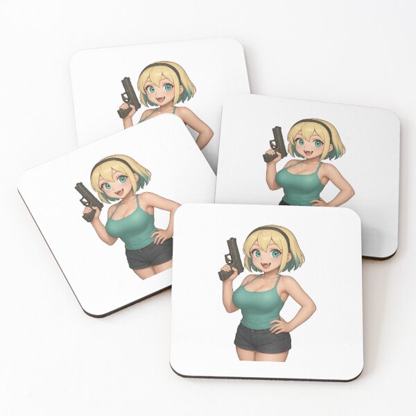 Item preview, Operator Waifu – Tactical Beauty on Duty designed and sold by RAWLIFEGRAPHIC.