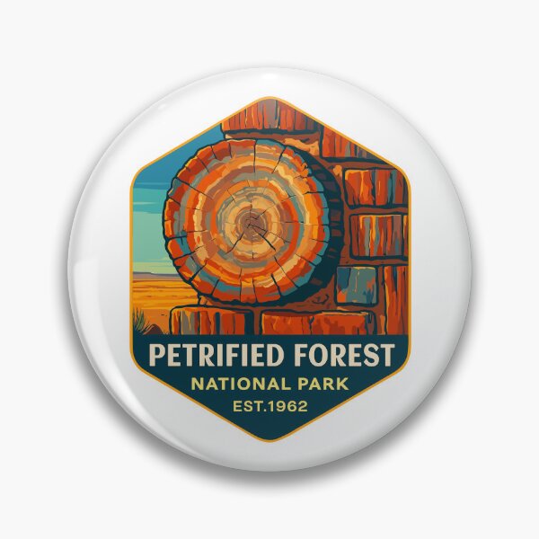 Item preview, Petrified Forest National Park Retro Sticker designed and sold by Ismeal Von.
