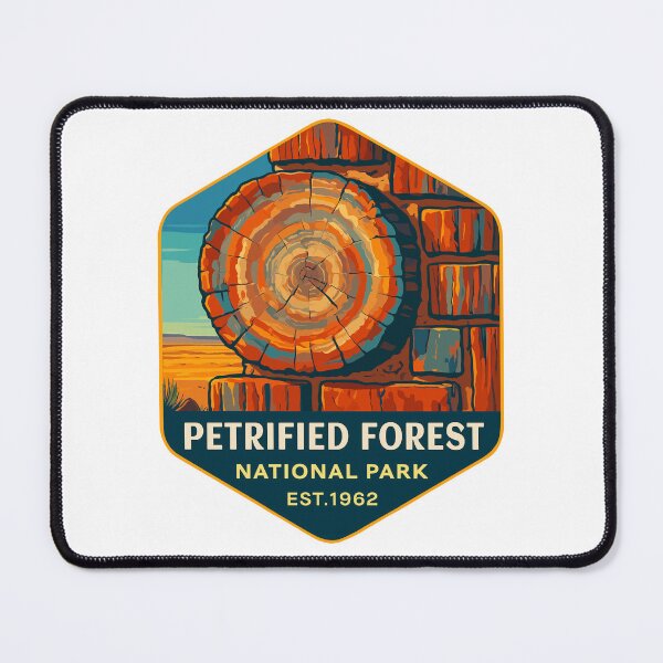 Item preview, Petrified Forest National Park Retro Sticker designed and sold by Ismeal Von.