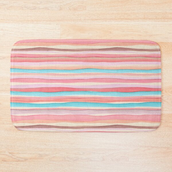 Item preview, Thin Watercolor Stripes Cream Horizontal designed and sold by Alex  Blud.