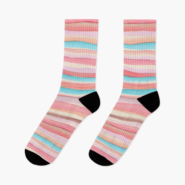 Item preview, Thin Watercolor Stripes Cream Horizontal designed and sold by Alex  Blud.