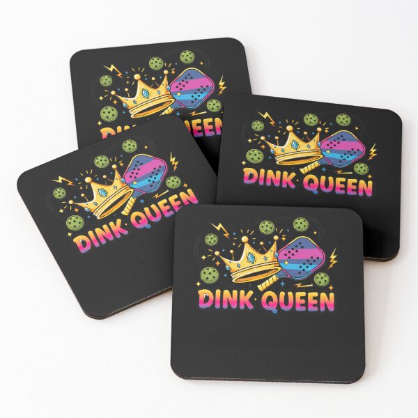 Item preview, Dink Queen Pickleball Paddle Crown Tee | Funny Pickleball Gift for Women Players designed and sold by 519xdesign.