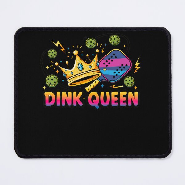 Item preview, Dink Queen Pickleball Paddle Crown Tee | Funny Pickleball Gift for Women Players designed and sold by 519xdesign.