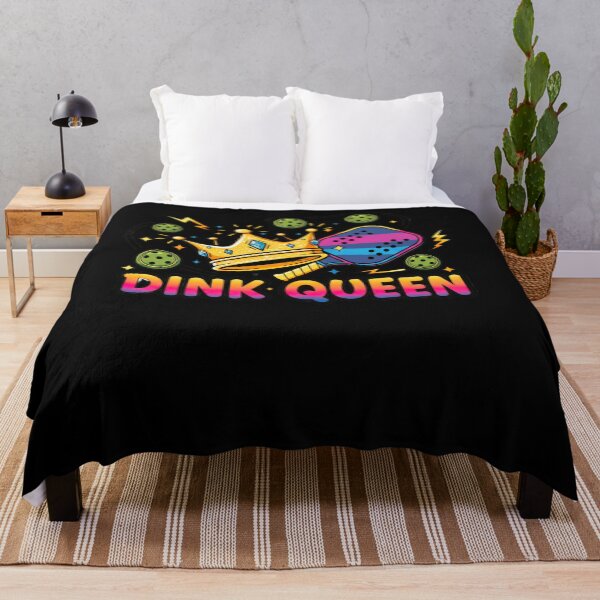 Item preview, Dink Queen Pickleball Paddle Crown Tee | Funny Pickleball Gift for Women Players designed and sold by 519xdesign.