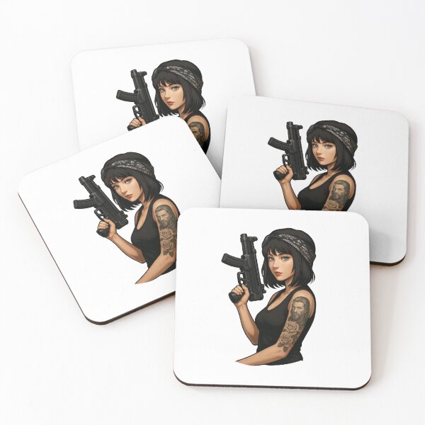 Item preview, Operator Waifu – Tactical Beauty on Duty designed and sold by RAWLIFEGRAPHIC.