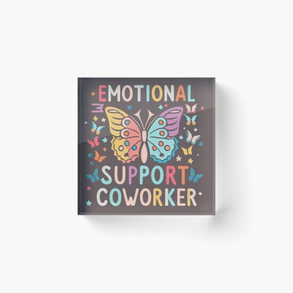 Item preview, Emotional support co-worker designed and sold by OlivedesignsIN.