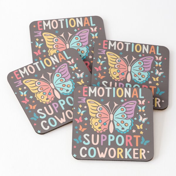 Item preview, Emotional support co-worker designed and sold by OlivedesignsIN.