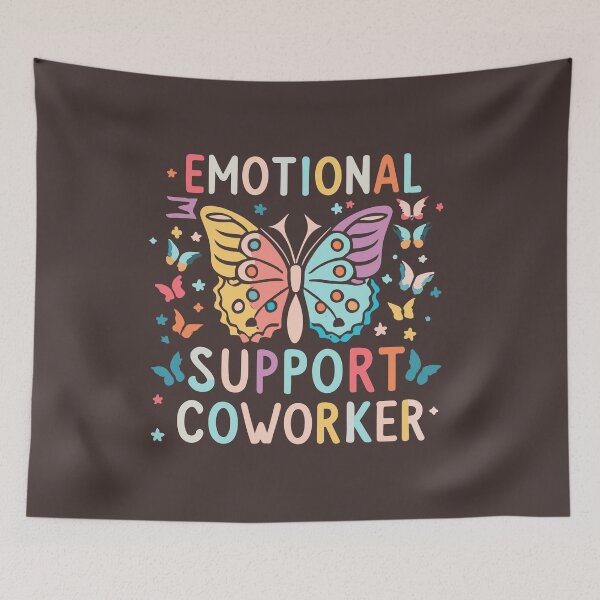 Item preview, Emotional support co-worker designed and sold by OlivedesignsIN.