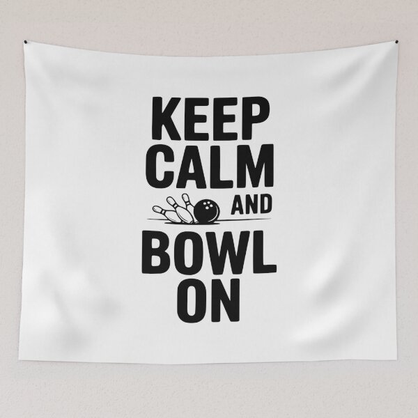 Item preview, Keep Calm and Bowl On designed and sold by Frank Ring.