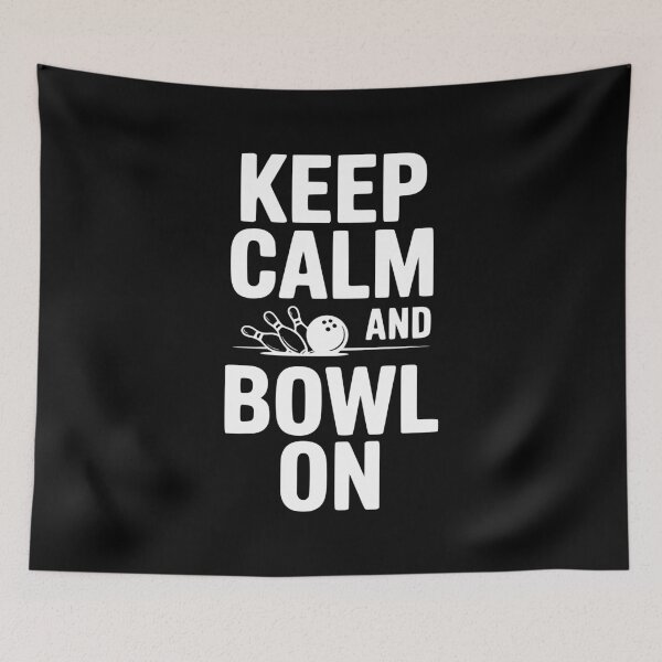 Item preview, Keep Calm and Bowl On designed and sold by Frank Ring.