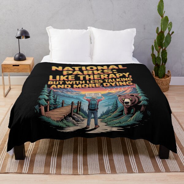 Item preview, national park - dark park ranger - sarcastic hiking - park ranger - weird nature - unexplained forest - hiking gone wrong - trail sign - spooky wilderness - introvert camping - forest conspiracy designed and sold by JansenGS.