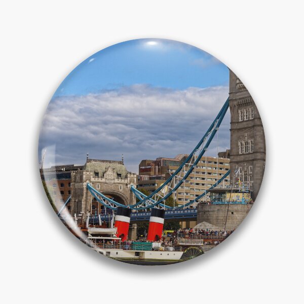 Item preview, Paddle Steamer Waverley in London on the river Thames under the raised Tower Bridge on the 27th September 2025 designed and sold by John Gilham - Landscape Photography.
