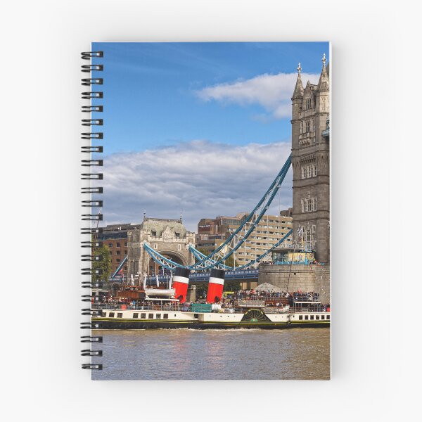 Item preview, Paddle Steamer Waverley in London on the river Thames under the raised Tower Bridge on the 27th September 2025 designed and sold by John Gilham - Landscape Photography.
