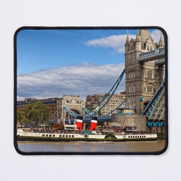 Item preview, Paddle Steamer Waverley in London on the river Thames under the raised Tower Bridge on the 27th September 2025 designed and sold by John Gilham - Landscape Photography.