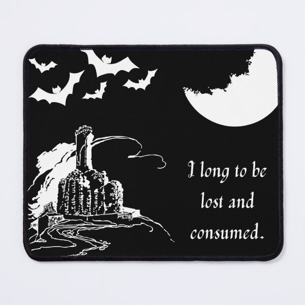 Item preview, Dark Castle Under the Moon – Gothic Horror Artwork designed and sold by NovaRune.
