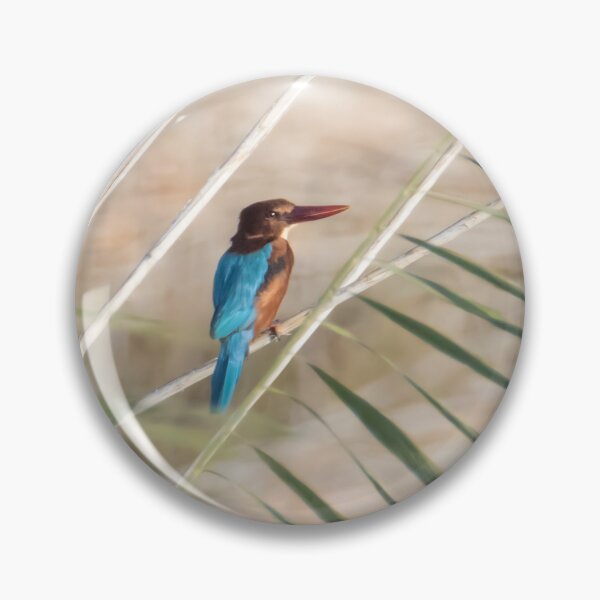 Item preview, White Throated Kingfisher designed and sold by LaurenTucker.
