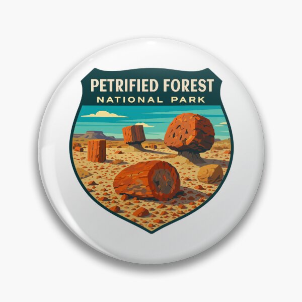 Item preview, Petrified Forest National Park Retro Sticker designed and sold by Ismeal Von.