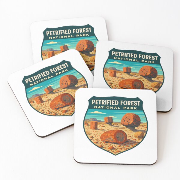 Item preview, Petrified Forest National Park Retro Sticker designed and sold by Ismeal Von.