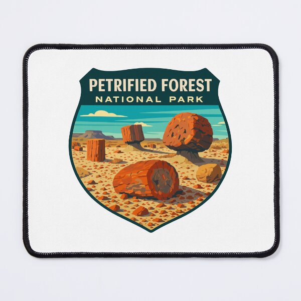 Item preview, Petrified Forest National Park Retro Sticker designed and sold by Ismeal Von.