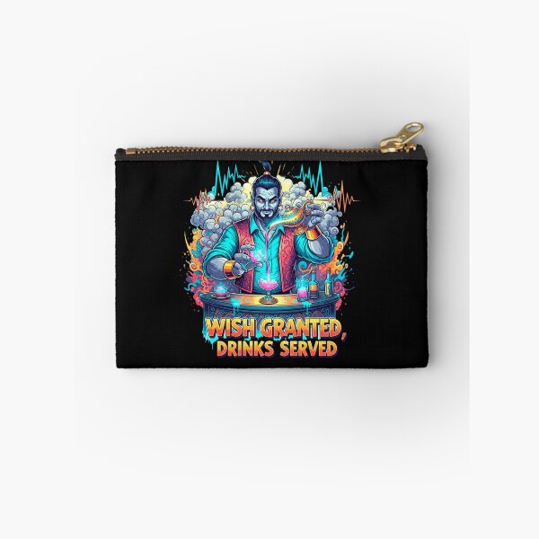 Item preview, Comic Style Genie Bartender Quote designed and sold by SholoStudio.