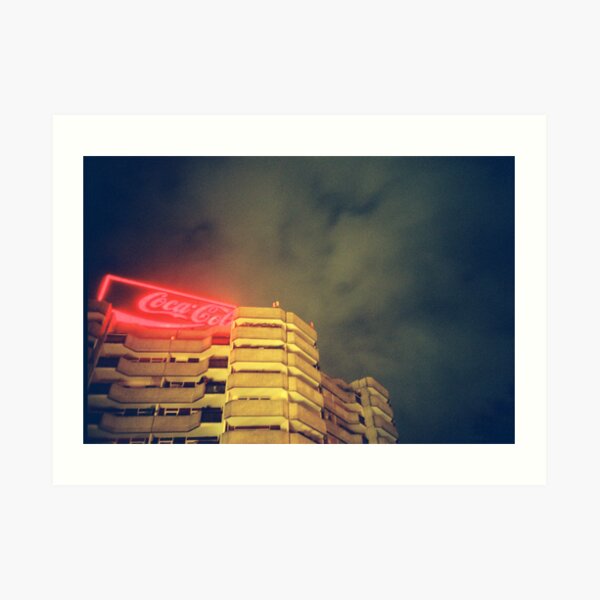 Coke in Berlin Art Print