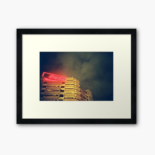 Coke in Berlin Framed Art Print