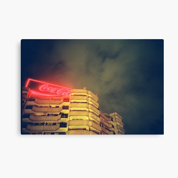 Coke in Berlin Canvas Print
