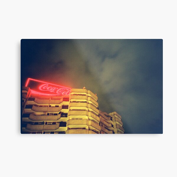 Coke in Berlin Metal Print