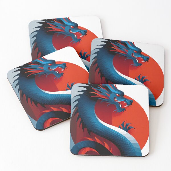Item preview, Dragon - Stylish animal silhouette collection, mystic zodiac designed and sold by Ariadna de Raadt.
