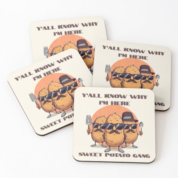 Item preview, Sweet Potato Gang – Y’all Know Why I’m Here designed and sold by DreamArtmaStudio.