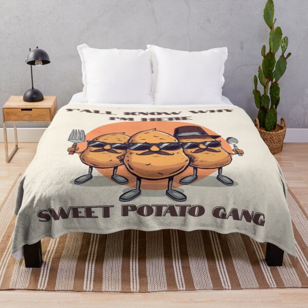 Item preview, Sweet Potato Gang – Y’all Know Why I’m Here designed and sold by DreamArtmaStudio.