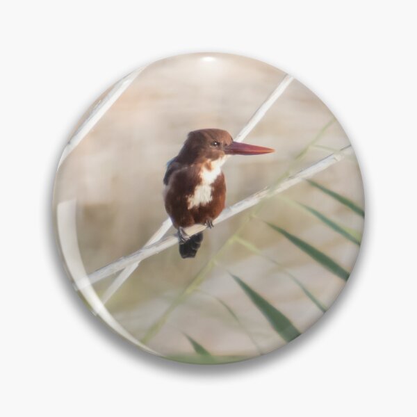 Item preview, White Throated Kingfisher designed and sold by LaurenTucker.