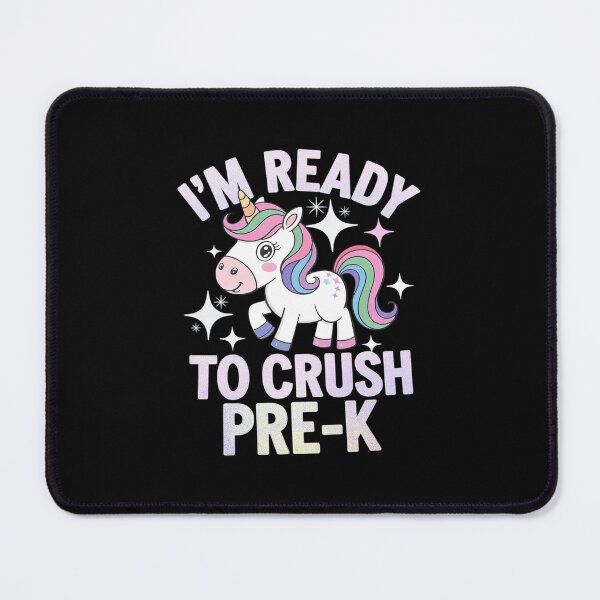 Item preview, Back to School I'm ready to crush Pre-K Unicorn designed and sold by MonsterBuddiess.