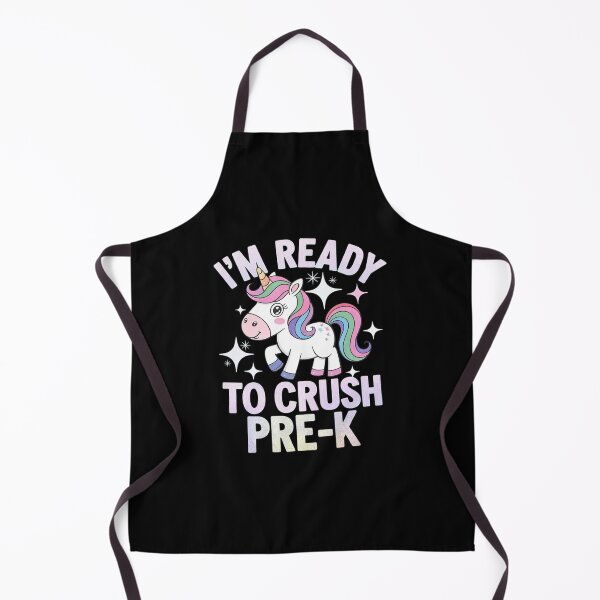 Item preview, Back to School I'm ready to crush Pre-K Unicorn designed and sold by MonsterBuddiess.