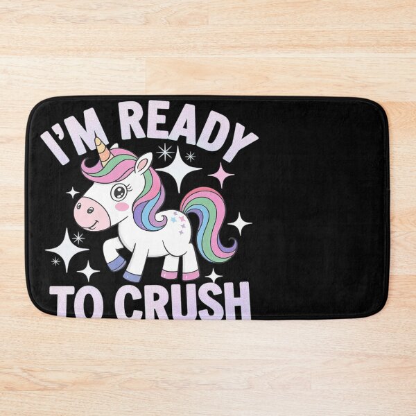 Item preview, Back to School I'm ready to crush Pre-K Unicorn designed and sold by MonsterBuddiess.
