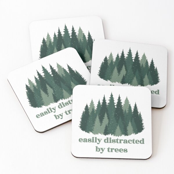 Item preview, Easily Distracted By Trees.Forest Nature Lover  designed and sold by elshan1991.