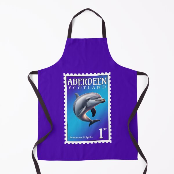 Item preview, Aberdeen Postage Stamp With a Bottlenose Dolphin designed and sold by AberDons.