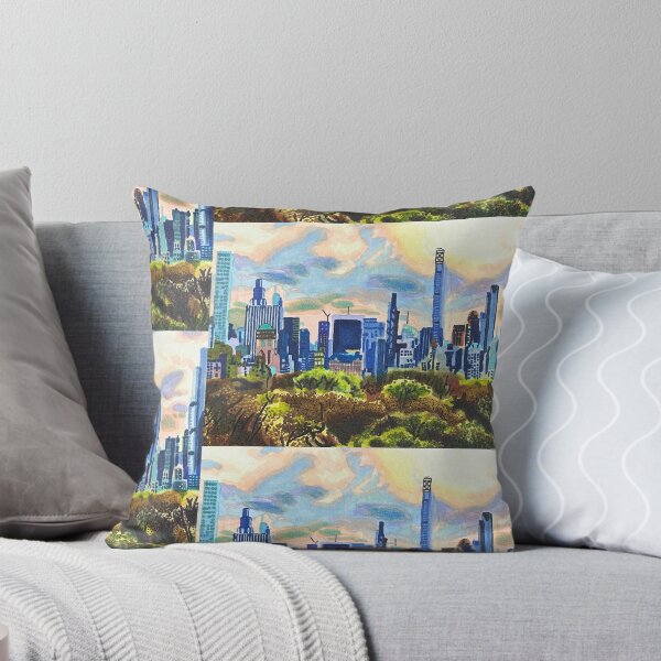 Item preview, Skyline view from MET museum rooftop garden designed and sold by Watershadow.