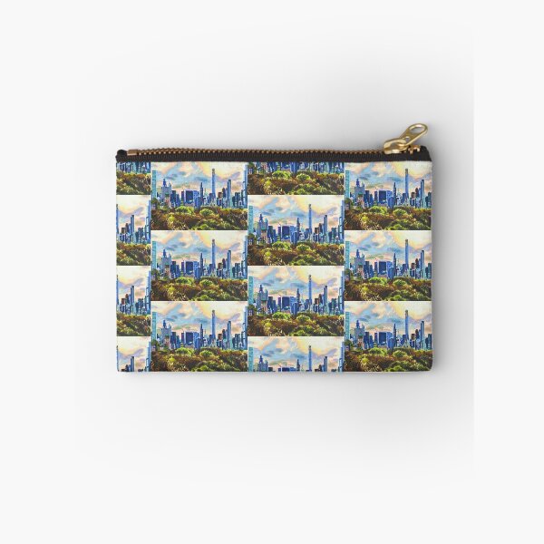 Item preview, Skyline view from MET museum rooftop garden designed and sold by Watershadow.
