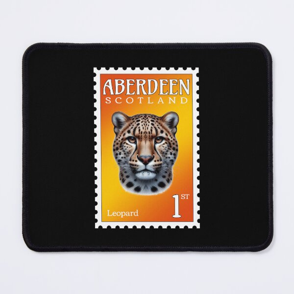 Item preview, Aberdeen Postage Stamp With a Leopard designed and sold by AberDons.