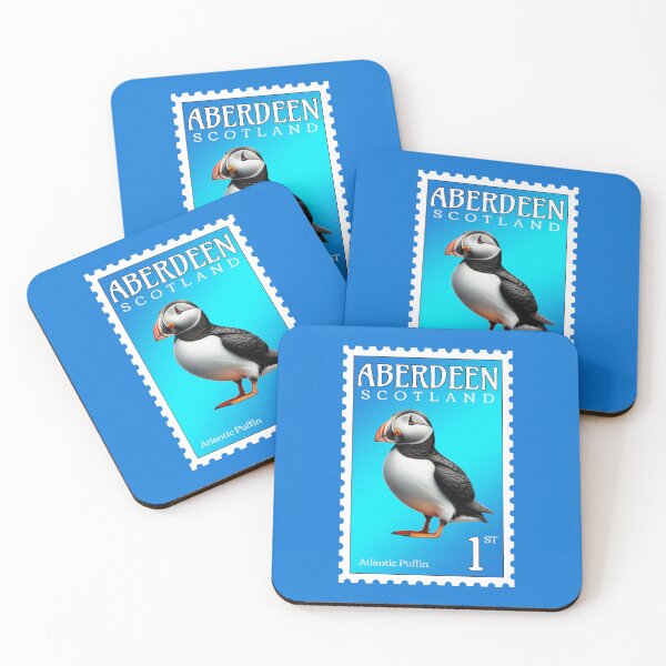 Item preview, Aberdeen Postage Stamp With an Atlantic Puffin designed and sold by AberDons.