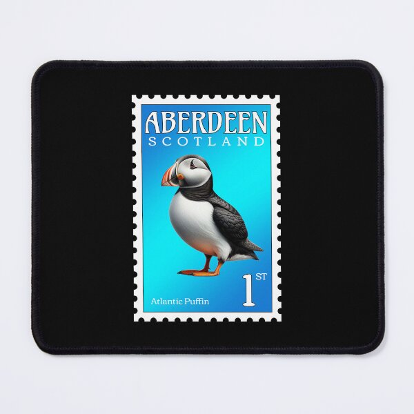 Item preview, Aberdeen Postage Stamp With an Atlantic Puffin designed and sold by AberDons.