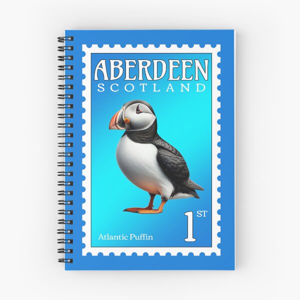 Item preview, Aberdeen Postage Stamp With an Atlantic Puffin designed and sold by AberDons.