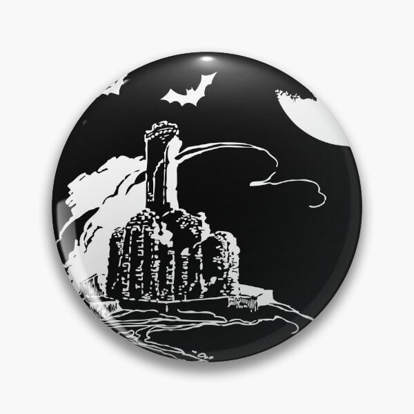 Item preview, Moonlit Gothic Castle – Vampire Night Art designed and sold by NovaRune.