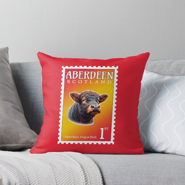 Item preview, Aberdeen Postage Stamp With an Aberdeen Angus Bull designed and sold by AberDons.