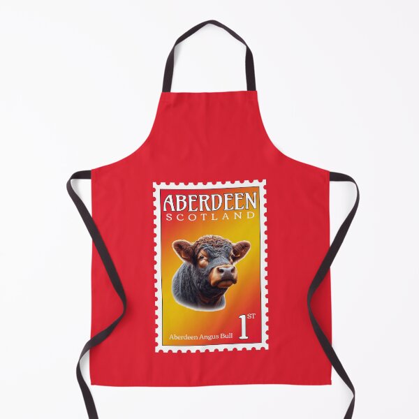 Item preview, Aberdeen Postage Stamp With an Aberdeen Angus Bull designed and sold by AberDons.