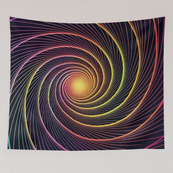 Aperçu de l'œuvre Vision Twist - Illusion en spirale créée et vendue par RockitBaby.